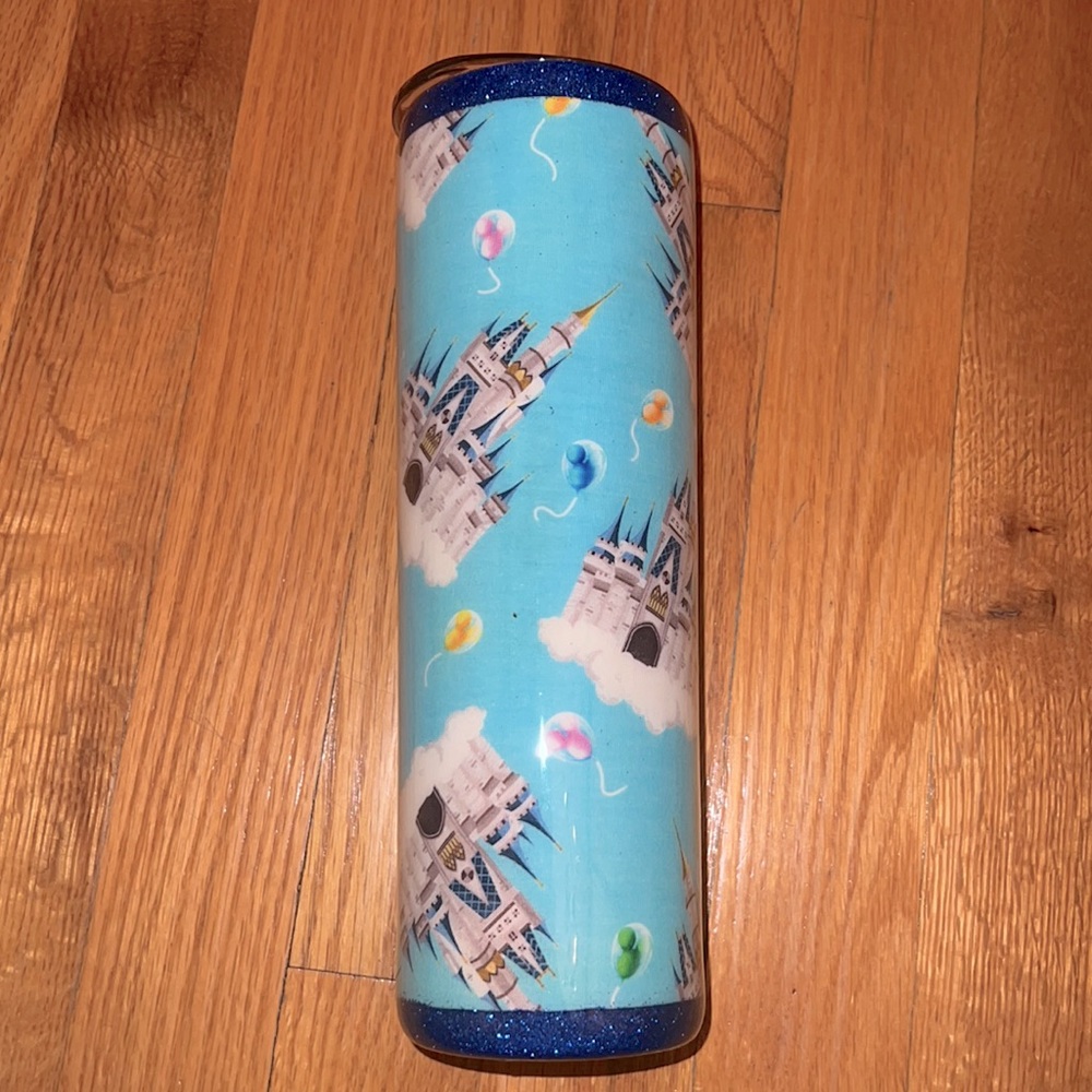Disney World Castle Stainless Steel 30oz Tumble NEW without tags